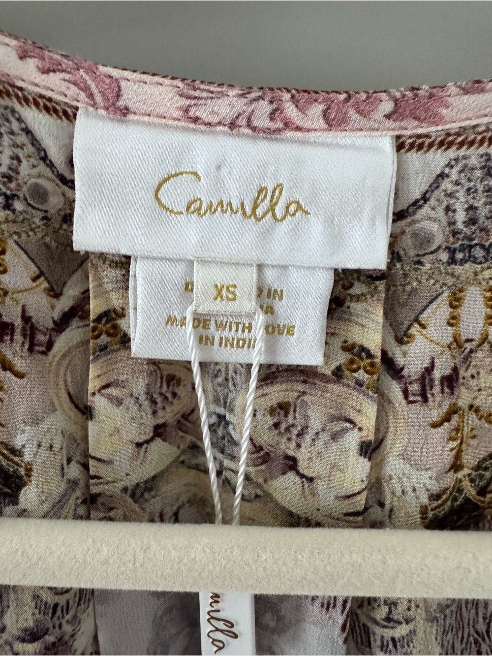 Camilla Kissed by the Prince Maxi silk dress - Picture 3 of 10